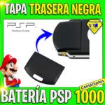 TAPA DE BATERIA NEGRA PARA PSP 1000