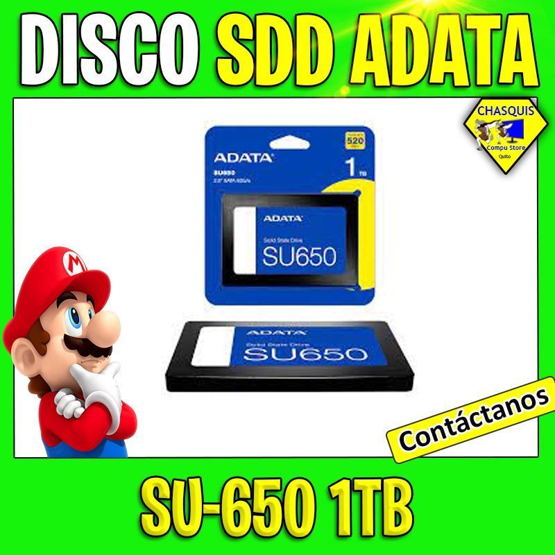 DISCO SSD ADATA SU650 DE 1TB