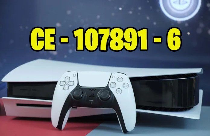 error code ce-107891-6 ps5