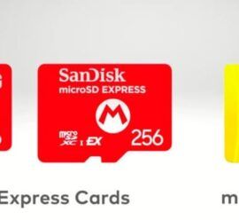 MicroSD Express compatibles con Nintendo Switch 2