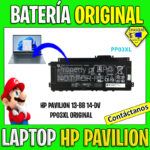 BATERIA LAPTOP HP PAVILION 13-BB  14-DV PP03XL ORIGINAL