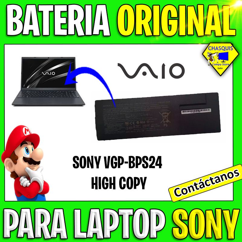 BATERIA SONY VGP-BPS24 HIGH COPY