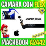 CAMARA CON FLEX PARA MACBOOK A2442 821-03744-A