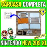 CARCASA COMPLETA NINTENDO NEW 2DS XL BLANCO TOMATE