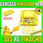 CARCASA COMPLETA NINTENDO NEW 3DS XL AMARILLA PIKACHU
