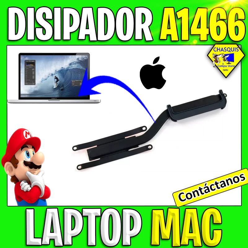 DISIPADOR PARA LAPTOP MAC A1466