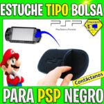 ESTUCHE TIPO BOLSA PARA PSP NEGRO