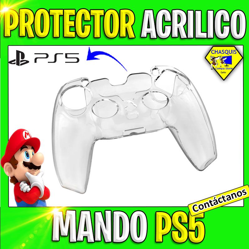 PROTECTOR PLASTICO/ ACRILICO PARA MANDO PS5