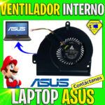 VENTILADOR INTERNO LAPTOP ASUS X44L/ A53S/ X54L/ A83S/ A54L/ X53E/ X43E/ K53S/ P53S/ X84/ K84H