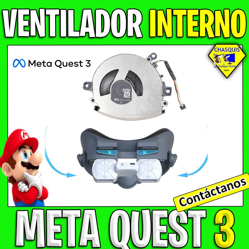 VENTILADOR INTERNO META QUEST 3