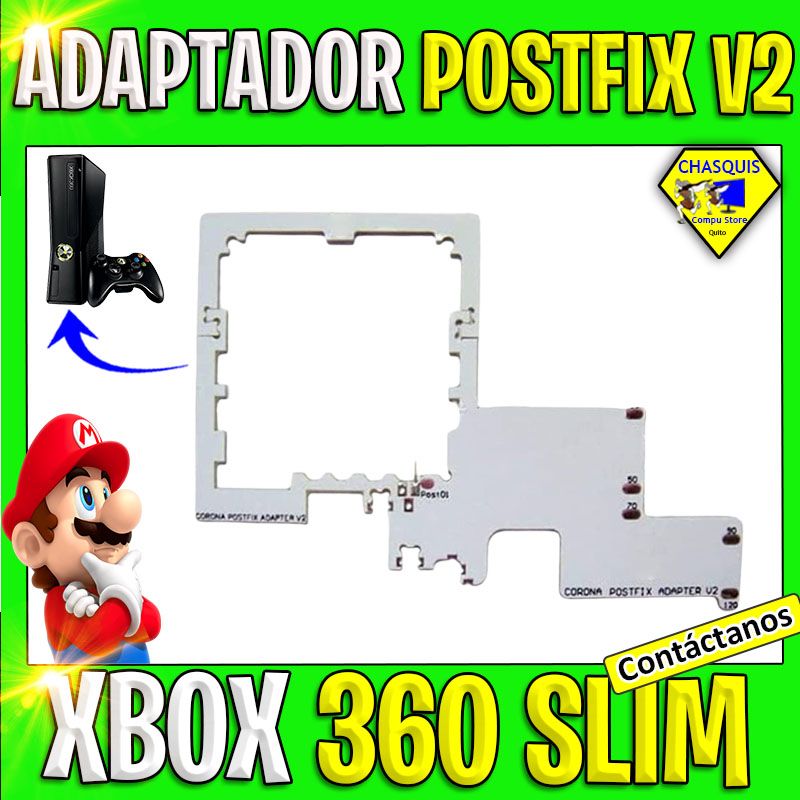 ADAPTADOR POSTFIX CORONA V2 PARA XBOX 360 SLIM