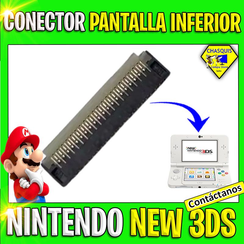 CONECTOR DE PANTALLA INFERIOR NEW 3DS 41PIN