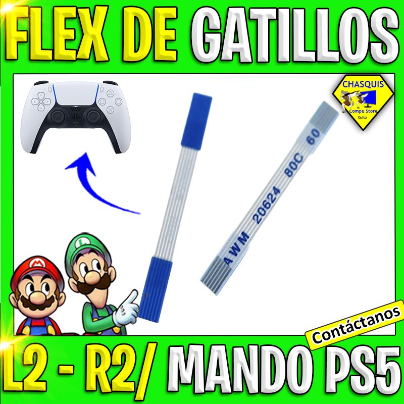FLEX DE GATILLOS L2-R2 MANDO PS5 VERSION 3