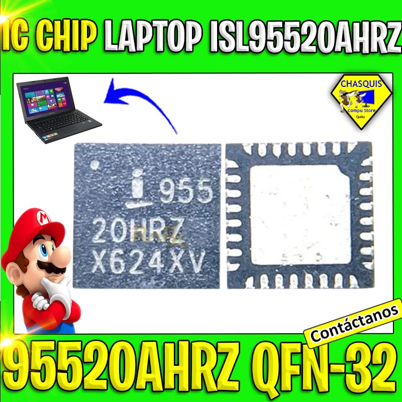 IC CHIP LAPTOP ISL95520AHRZ/ 95520AHRZ QFN-32