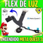 FLEX DE LUZ DE ENCENDIDO PARA META QUEST 3