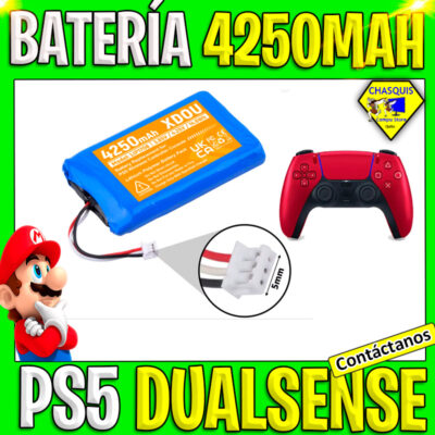 BATERIA PARA MANDO DUALSENSE PS5 4250mAh