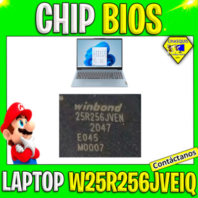CHIP BIOS LAPTOP W25R256JVEIQ/ W25R256JVEQ/ 25R256JVEQ